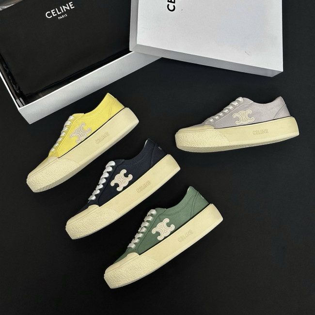 Celine Alan Sneaker in Canvas 4CM #381929