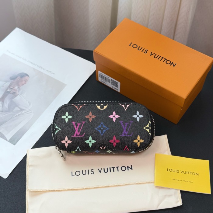  LOUIS VUITTON LV x TM Monogram Multicolor Sunglasses Pouch GI1287 G11540#382093