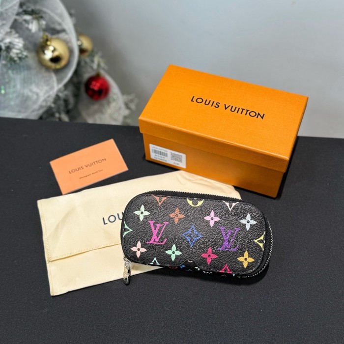  LOUIS VUITTON LV x TM Monogram Multicolor Sunglasses Pouch GI1287 G11540#382093