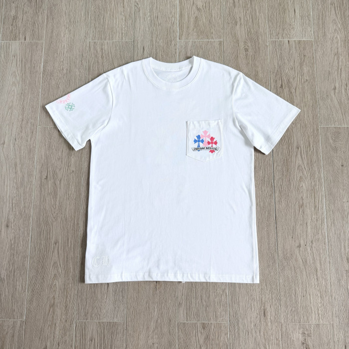 Chrome Hearts Colorful Cross Print T-shirt #382231