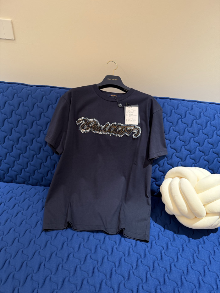 LOUIS VUITTON Denim Signature T-Shirt #382194