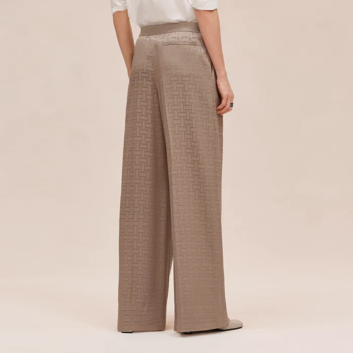 Hermès Mosaique Ascot Collar Shirt Pants #382336