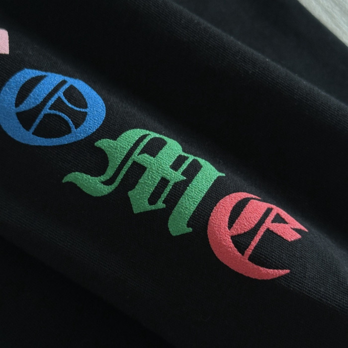 Chrome Hearts Rainbow Phantom Cross Long-sleeved T-shirt #382345
