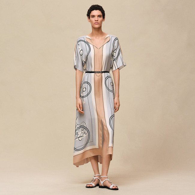 Hermès Ex-Libris a Mai Levee Caftan #382335