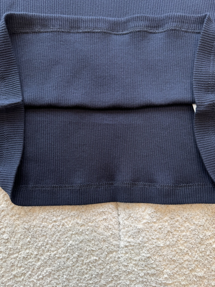 Saint Laurent CASSANDRE Tank Top in Ribbed Cotton Jersey #382618