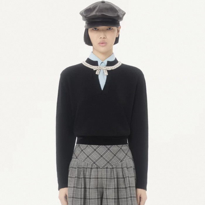 Valentino Garavani Embroidered Wool Sweater #335375