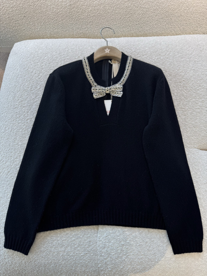 Valentino Garavani Embroidered Wool Sweater #335375