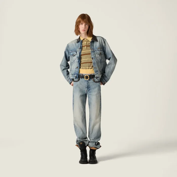 MiuMiu Wool Polo Shirt 328085