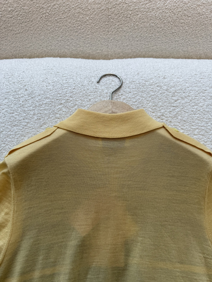 MiuMiu Wool Polo Shirt 328085
