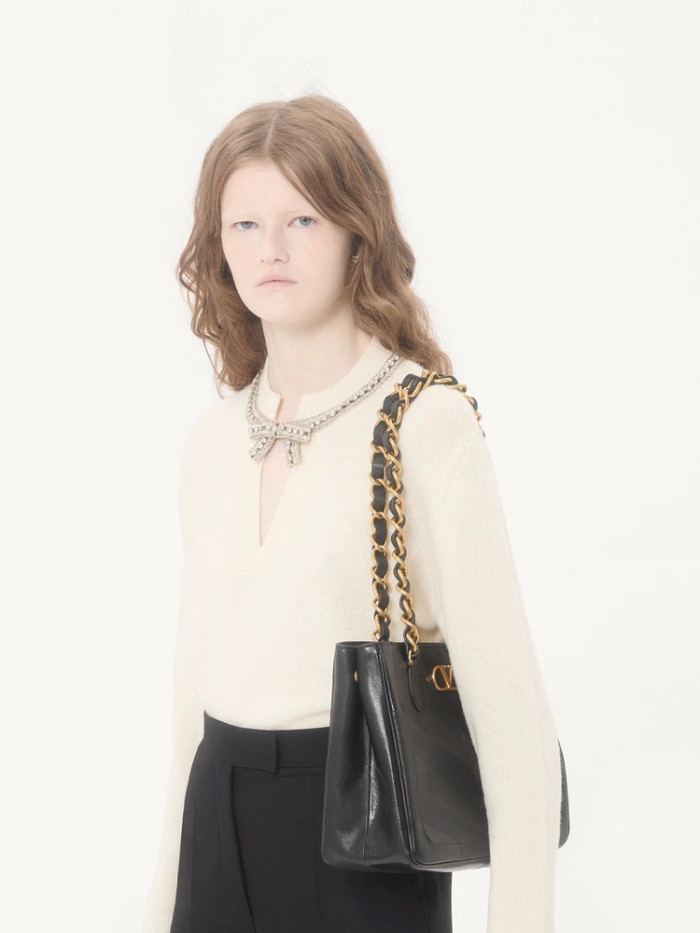 Valentino Garavani Embroidered Wool Sweater #335375