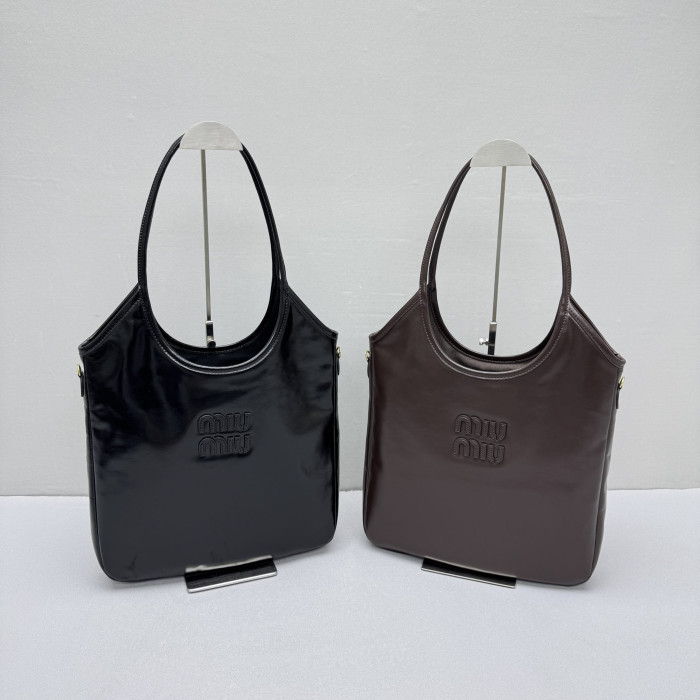 MiuMiu Black Ivy Leather Bag #336426