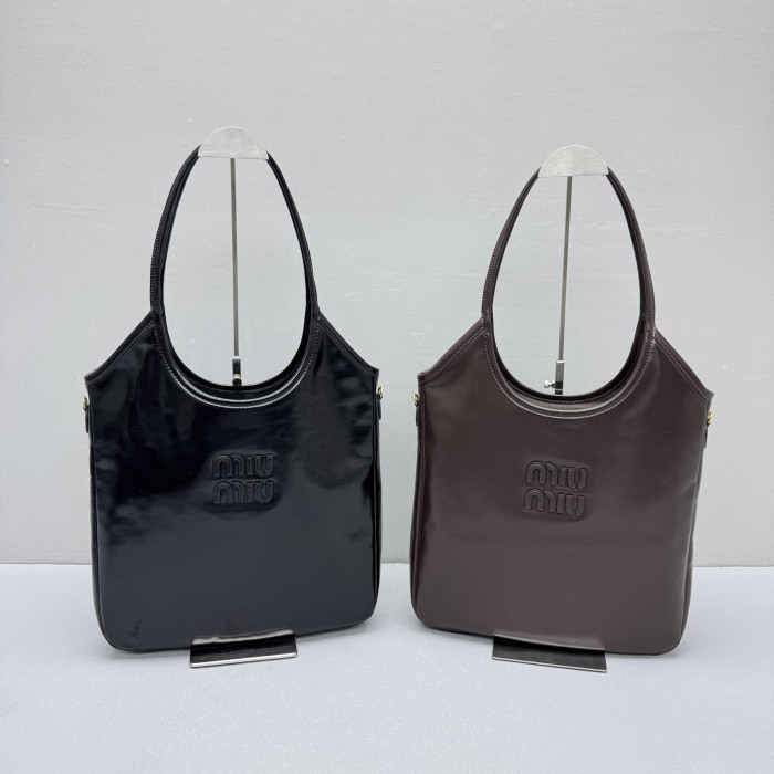 MiuMiu Black Ivy Leather Bag #336426