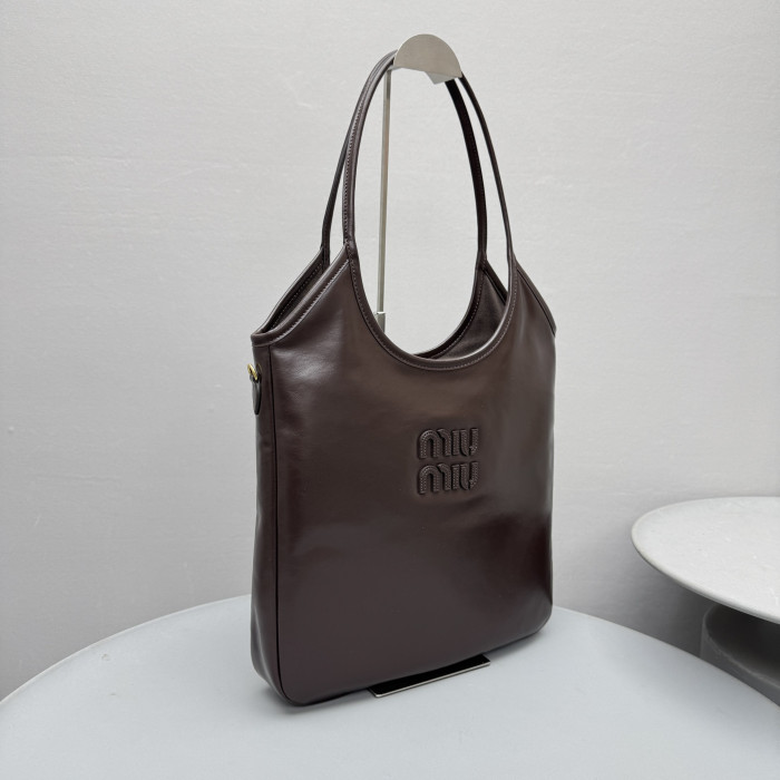 MiuMiu Black Ivy Leather Bag #336426