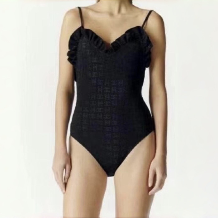 Chanel CC Jacquard Swimsuit#379107