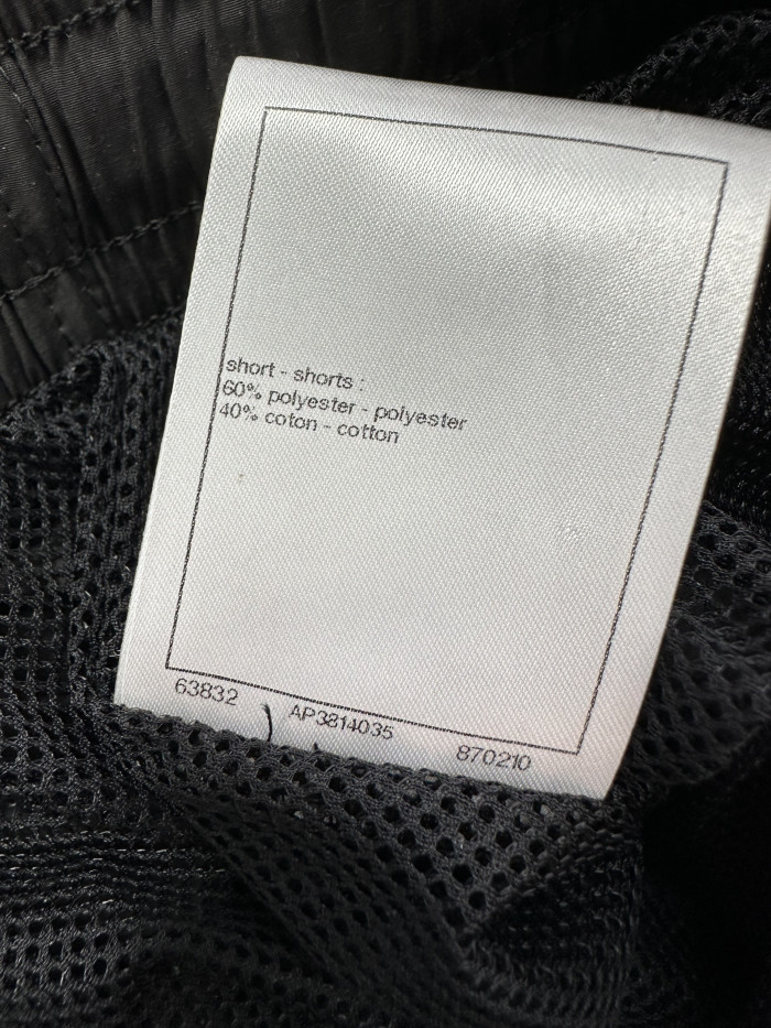 Chanel Top-quality Version CC Black Casual Beach Shorts#383087