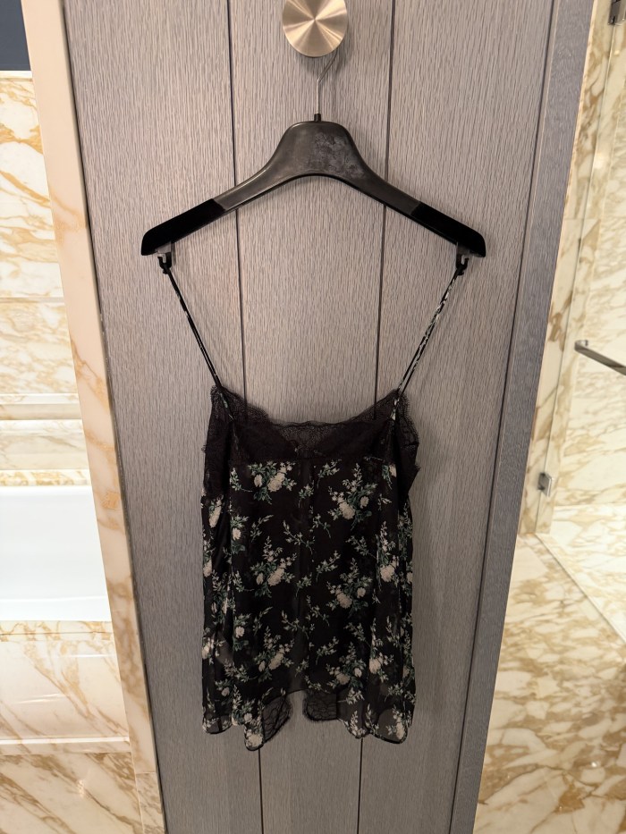 Dolce&Gabbana Rose and Flower-print Chiffon Top in Multicolor #383094