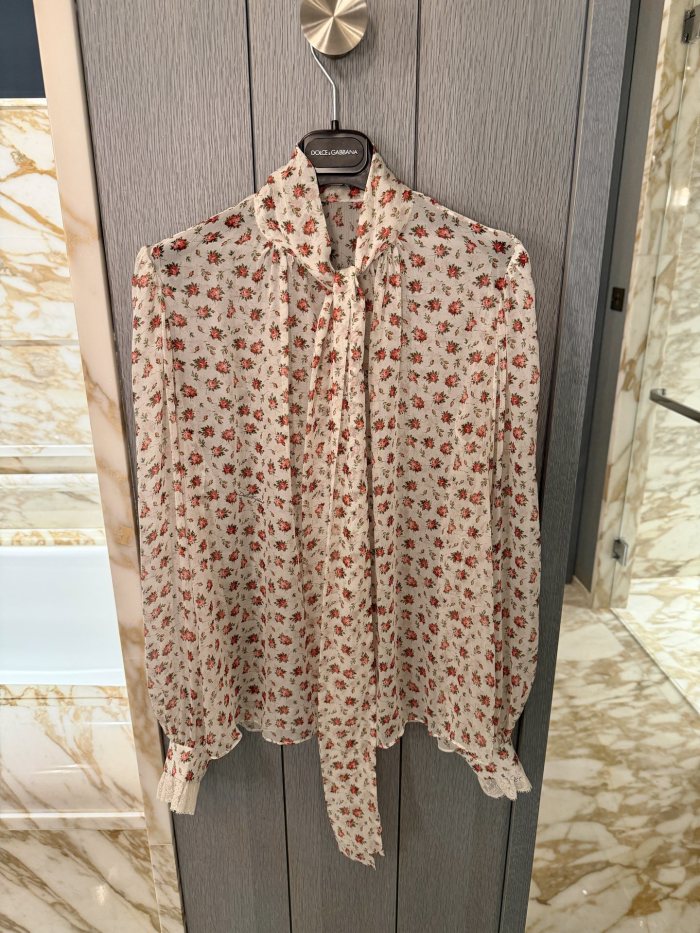 Dolce&Gabbana Silk Floral Shirt #383090