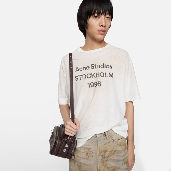 Acne Studios Sprayed Logo T-shirt #383179