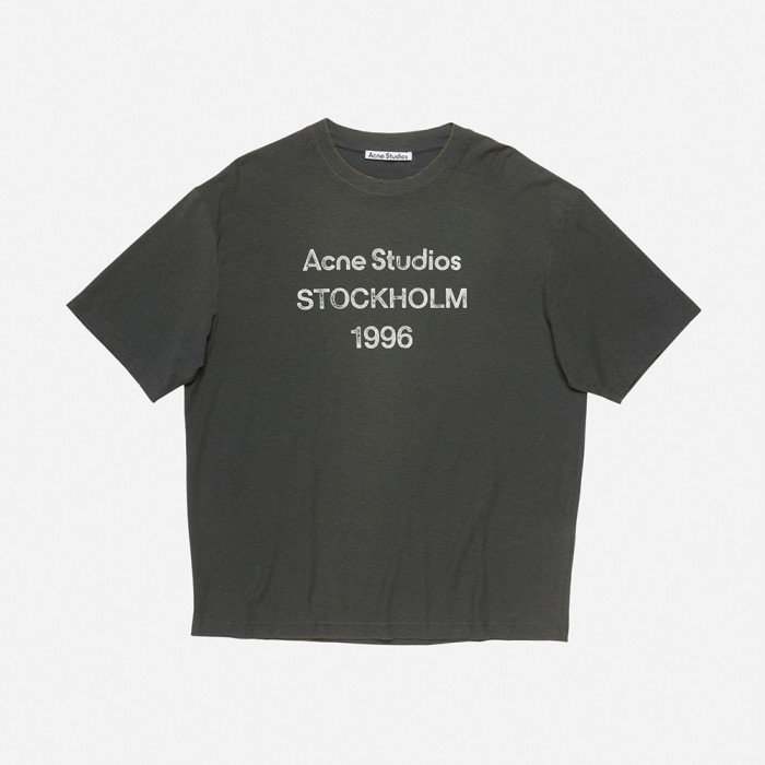 Acne Studios Sprayed Logo T-shirt #383179