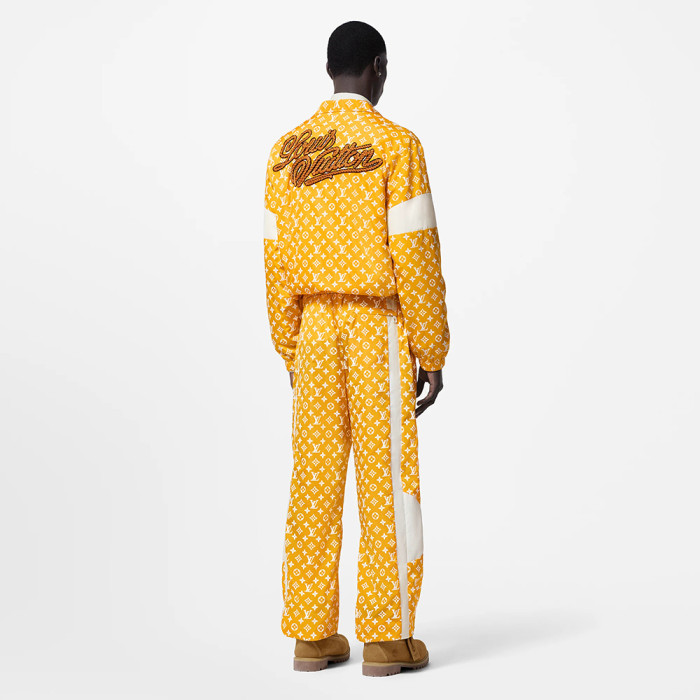 Louis Vuitton Monogram Printed Technical Track Top and Pants #383285
