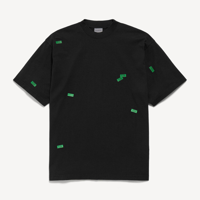 Balenciaga 520 Stickers Medium Fit T-shirt #383276