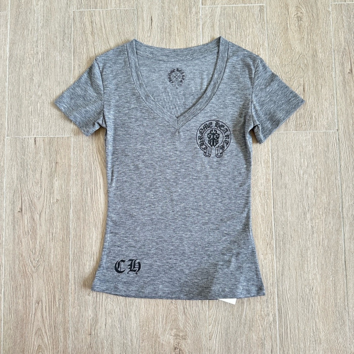 Chrome Hearts American Flag Women's T-shirt #383403