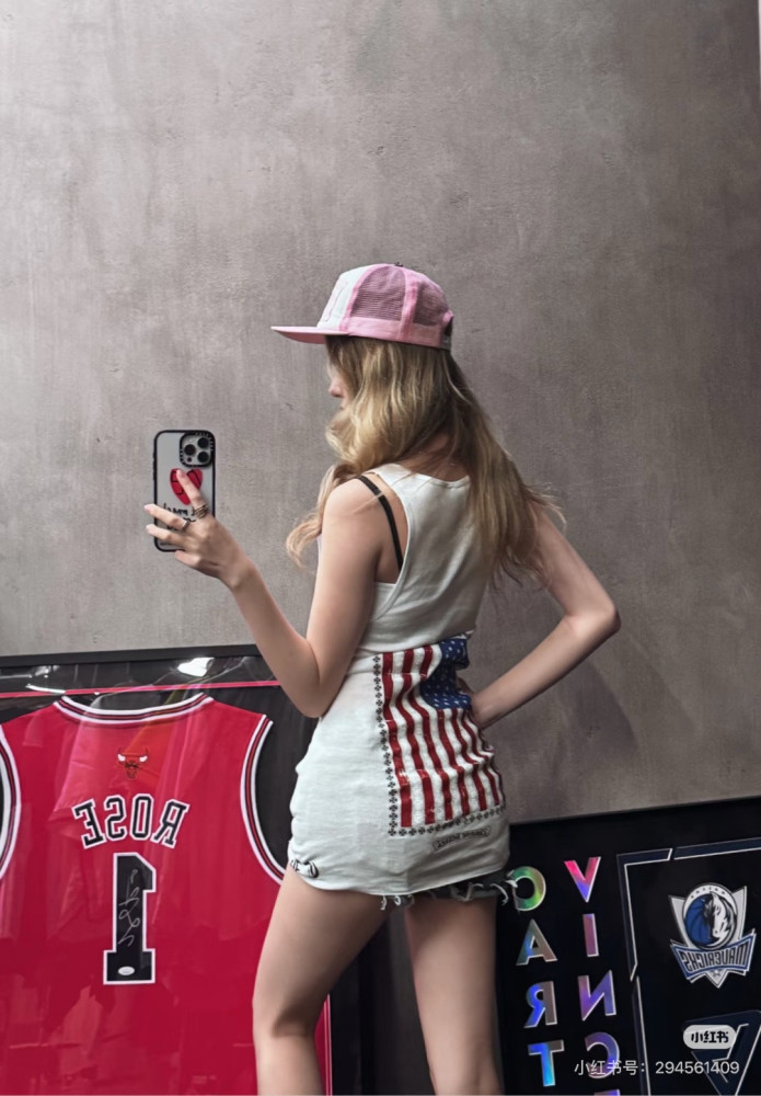 Chrome Hearts American Flag Printed Knit Sundress #383407