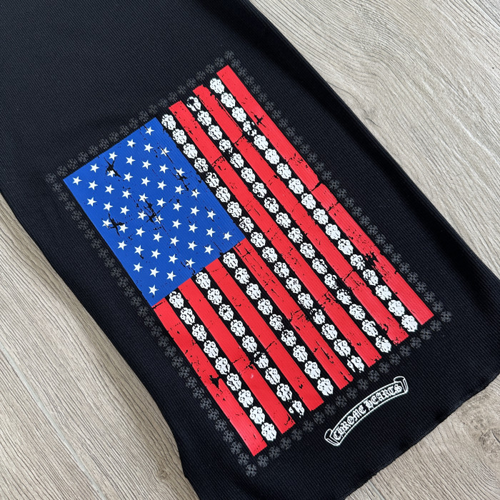 Chrome Hearts American Flag Printed Knit Sundress #383407