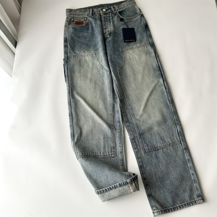 LOUIS VUITTON Denim Carpenter Pants #383359