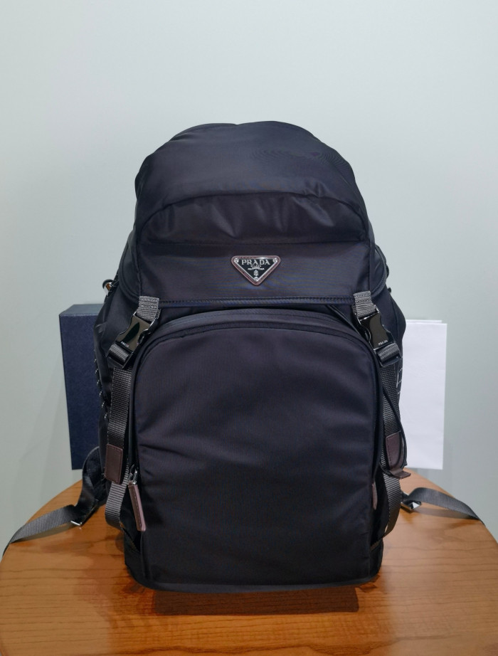 PRADA Prada Speedrock Re-nylon And Leather Backpack #383410