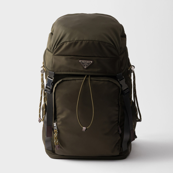 PRADA Prada Speedrock Re-nylon And Leather Backpack #383410