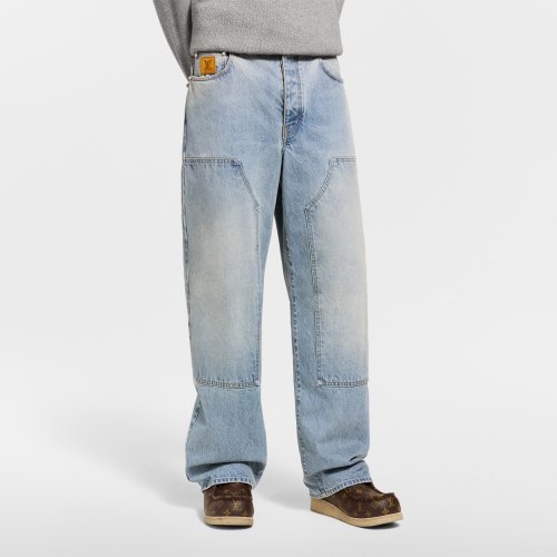 LOUIS VUITTON Denim Carpenter Pants #383359