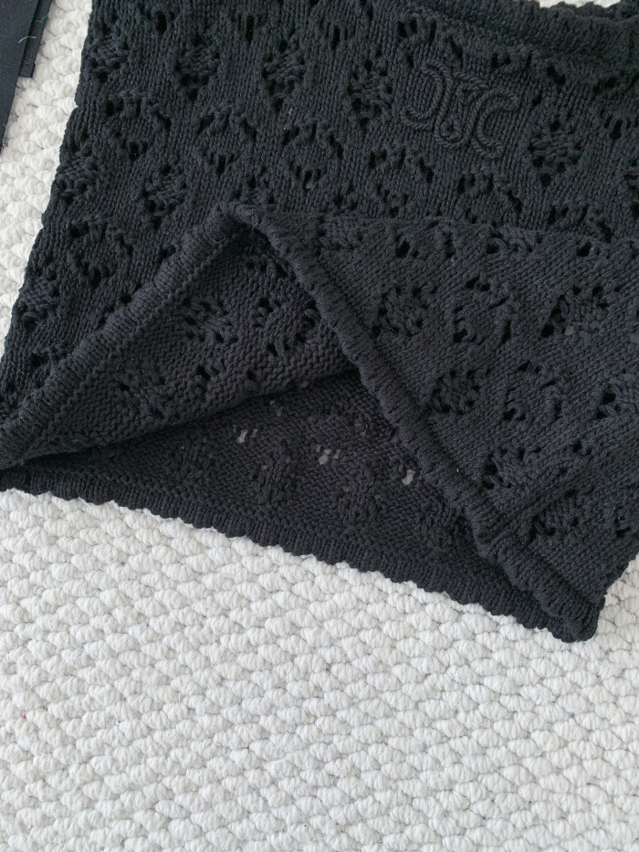 CELINE TOP IN COTTON POINTELLE #383532