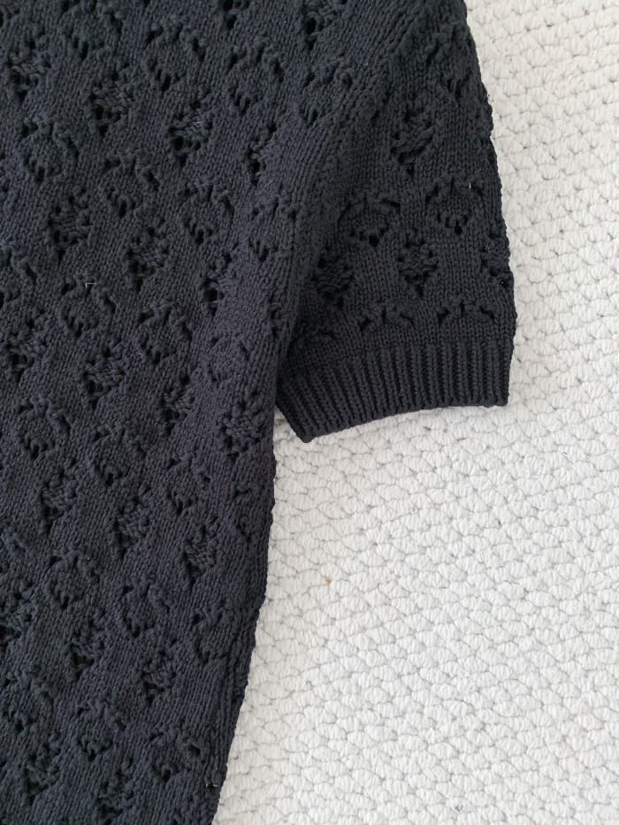 CELINE MINI DRESS IN COTTON POINTELLE #383534
