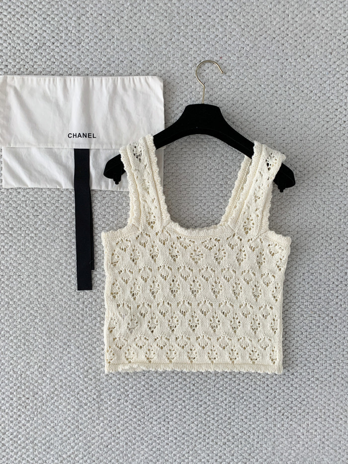 CELINE TOP IN COTTON POINTELLE #383532