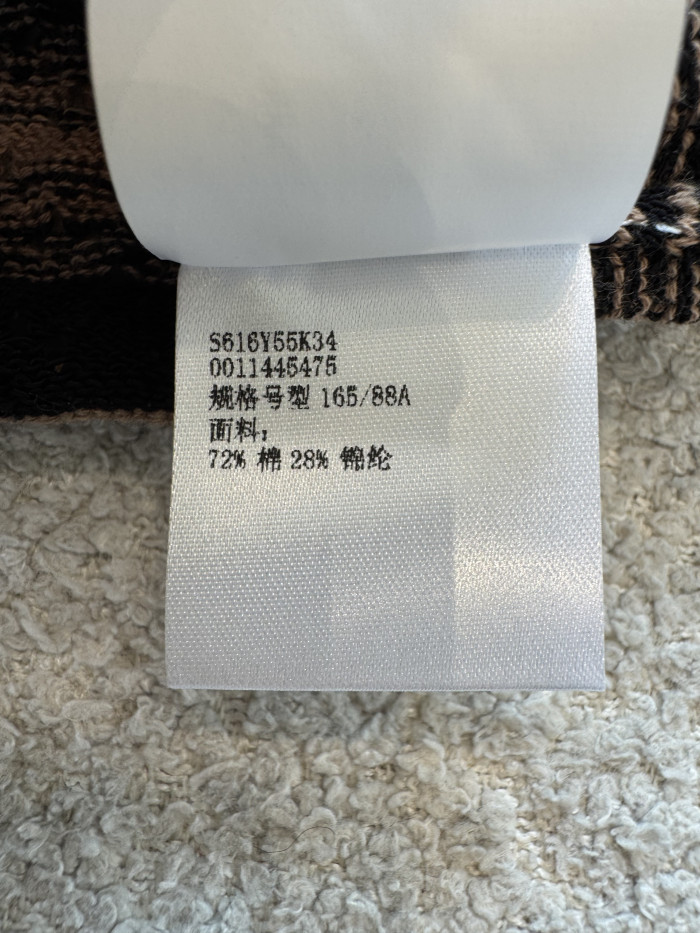 LOEWE Short Sleeve Sweater and Shorts in Cotton Blend#383587