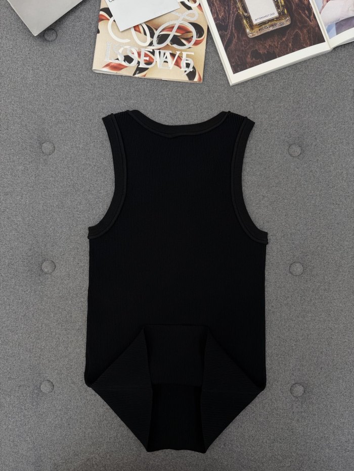 LOEWE Anagram Tank Top in Stretch Viscose #383690