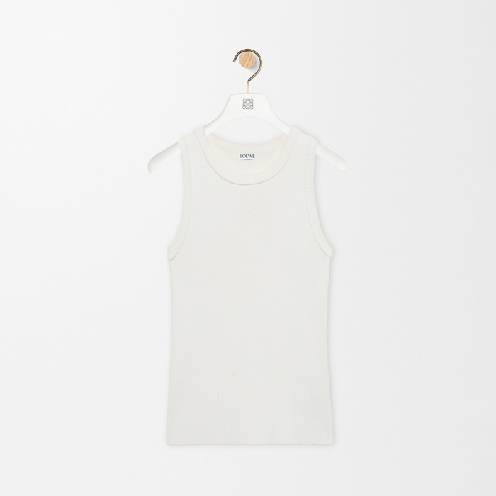 LOEWE Anagram Tank Top in Stretch Viscose #383690