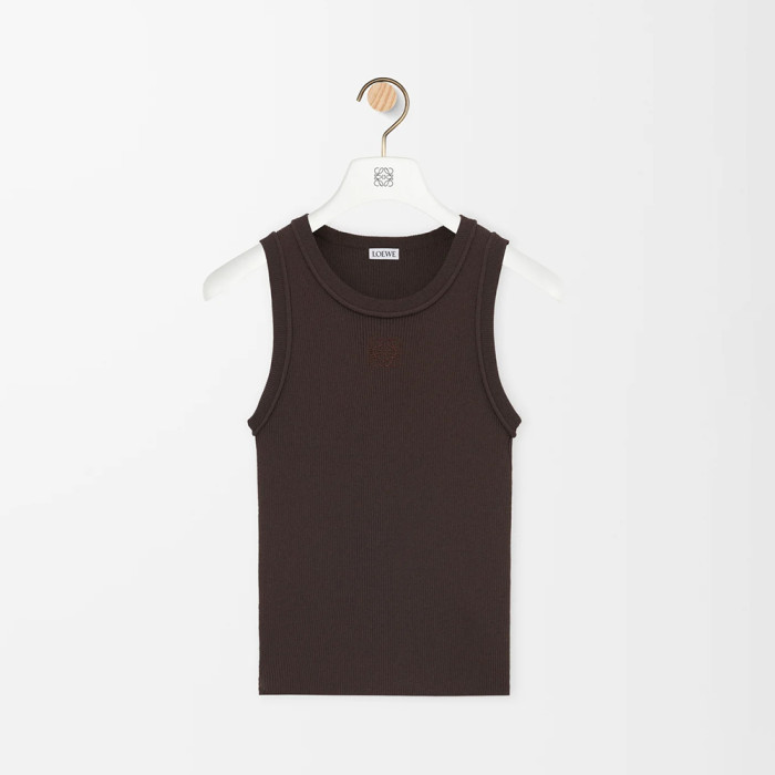 LOEWE Anagram Tank Top in Stretch Viscose #383690