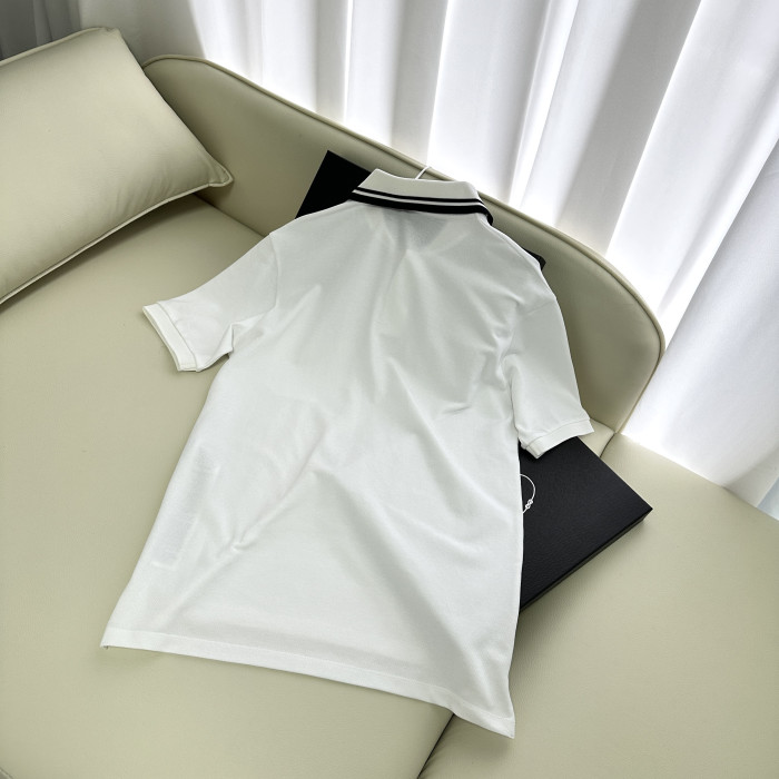 GUCCI Cotton Piquet Polo Shirt With Embroidery #383712