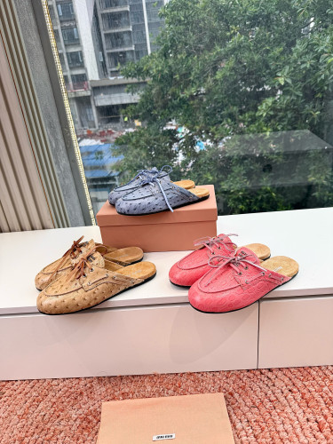 MiuMiu Mesh Mary Jane Shoes #383828