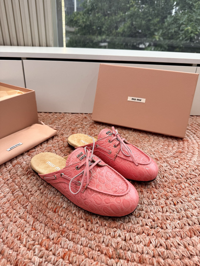 MiuMiu Mesh Mary Jane Shoes #383828