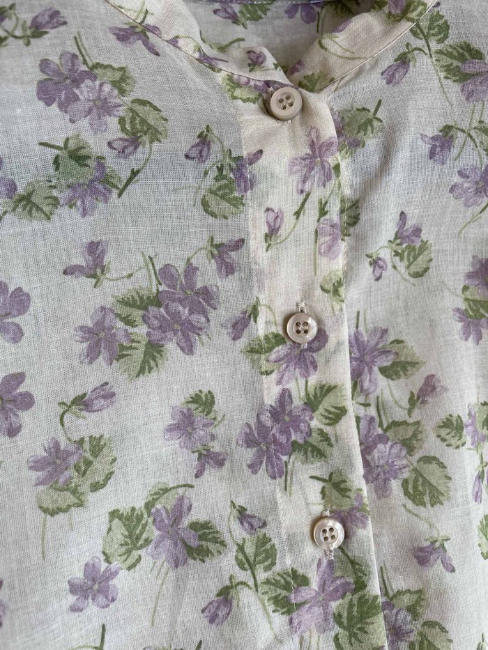 DIOR Allover Printed Buttoned Shirt and Mid-Length Skirt #383885