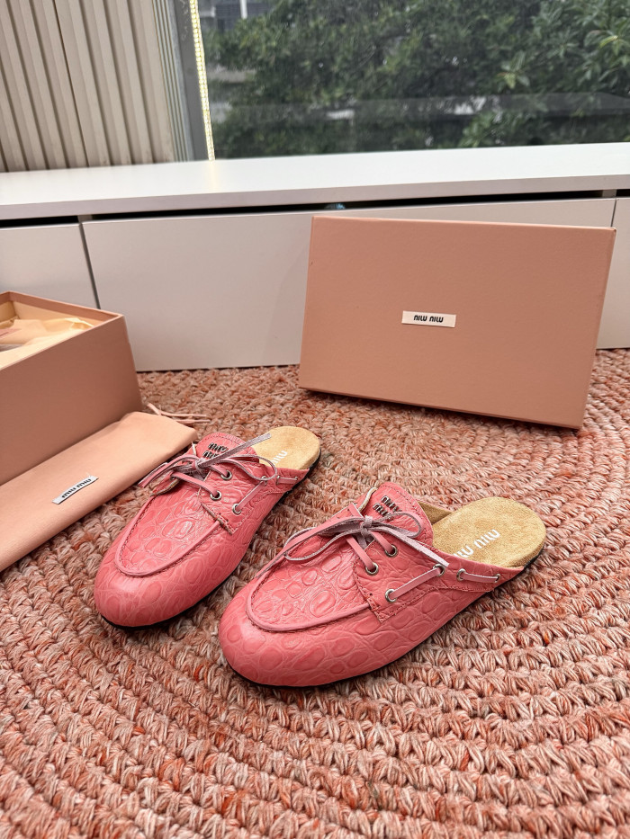 MiuMiu Mesh Mary Jane Shoes #383828