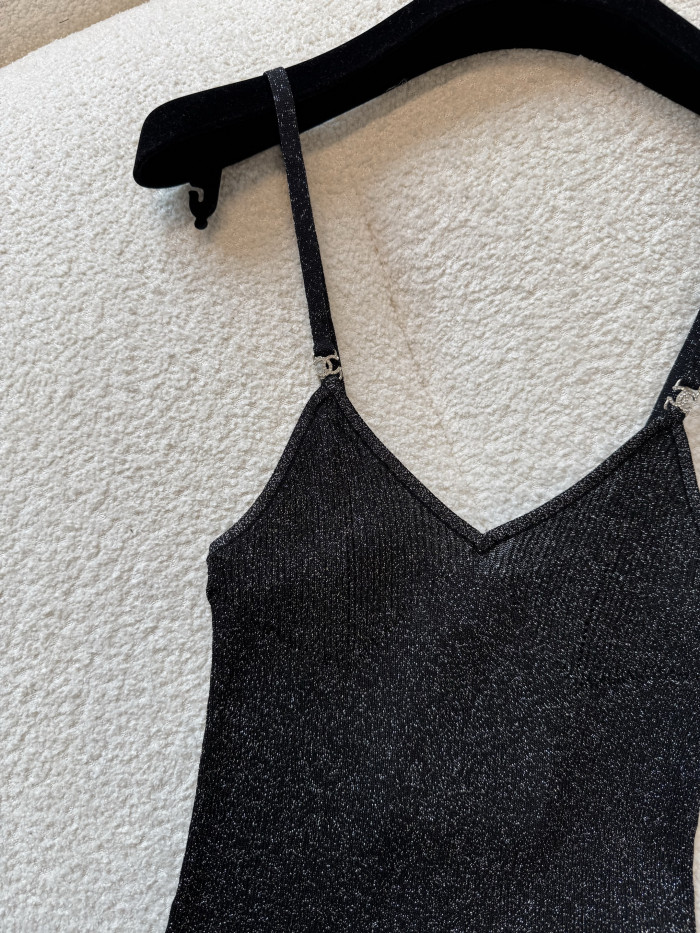 Chanel Knitted Suspenders #331380