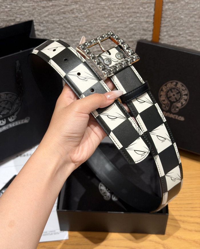 Chrome Hearts Floral Square Belt 38mm #383835