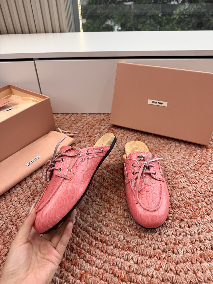 MiuMiu Mesh Mary Jane Shoes #383828