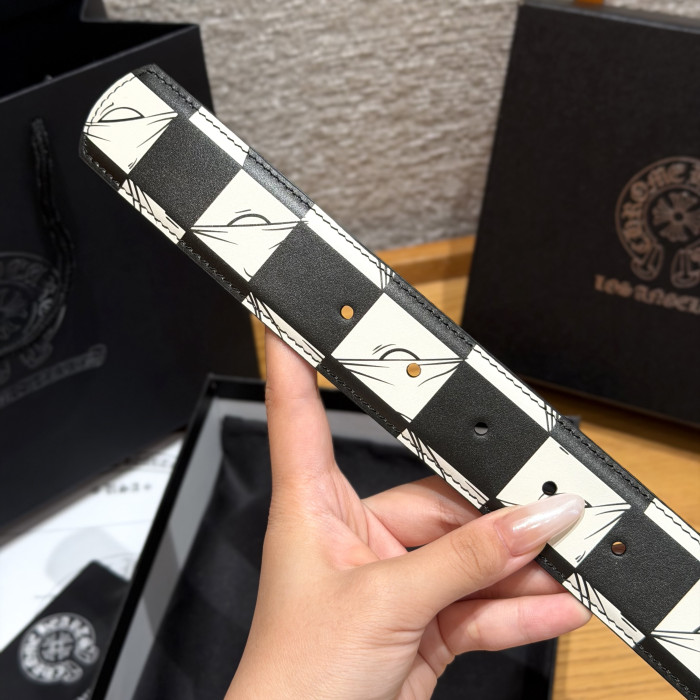 Chrome Hearts Floral Square Belt 38mm #383835