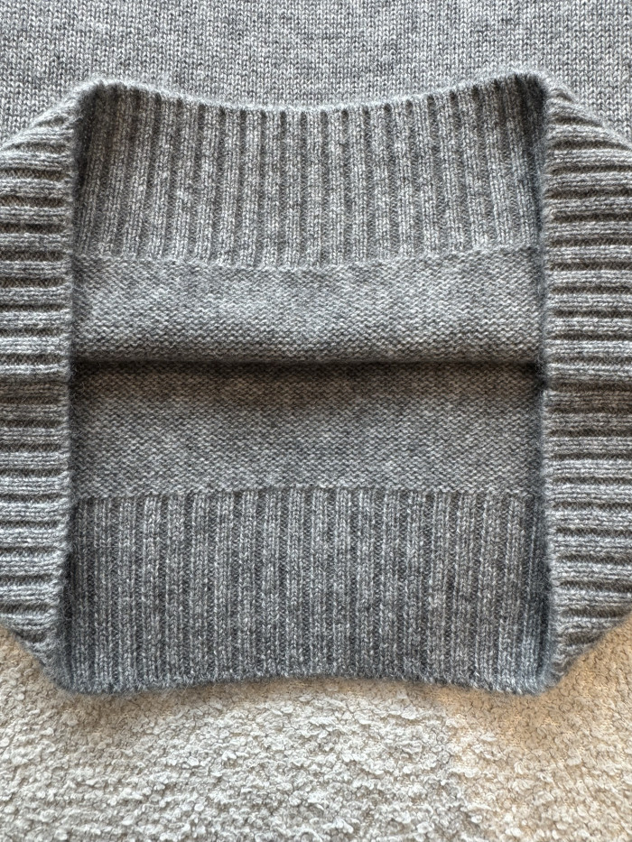 DIOR No Dior No Dietrich Embroidered Sweater Cashmere Knit #383786