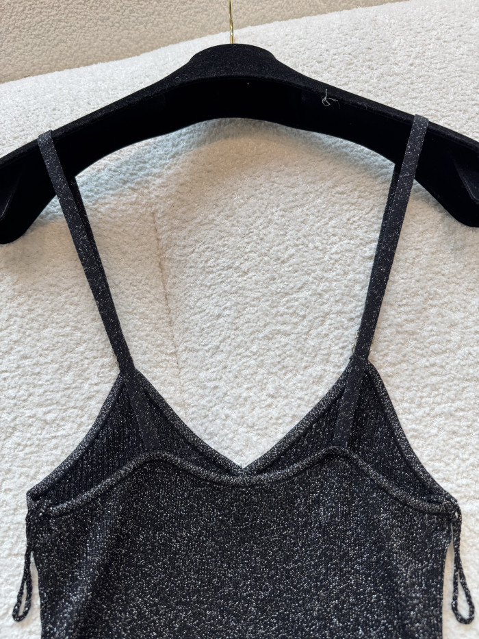 Chanel Knitted Suspenders #331380
